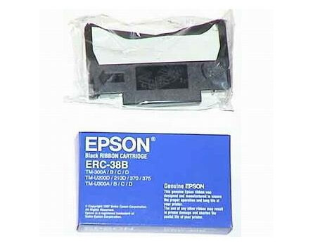 Farbiaca páska Epson S015374, C43S015374, ERC-38 - originálne (Čierna)