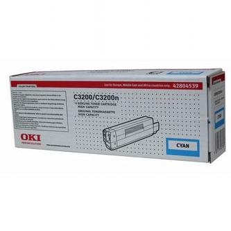 Oki Toner OKI Laser C3200, modrý, 42804539, 3000s, O - originál