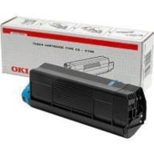 Toner OKI 43872307 - originálny (Azúrový)