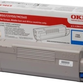 Toner OKI 43865723 - originálny (Azúrový)