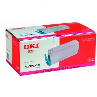 Oki Toner OKI C7000, 7200n, dn, 7400, Typ C2, červený, 41304210, 10000s, O - originál