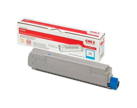 Toner OKI 43487711 - originálny (Azúrový)