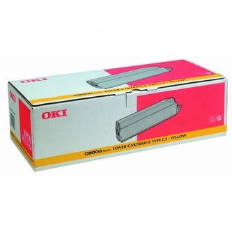 Oki Toner OKI C9000, 9200n, dn, 9400, žltý, 41515209, 15000s, TYP C3, O - originál