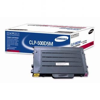 Samsung Toner Samsung CLP-500, N, 550, N, červený, CLP-500D5M / ELS, 5000s, O - originál