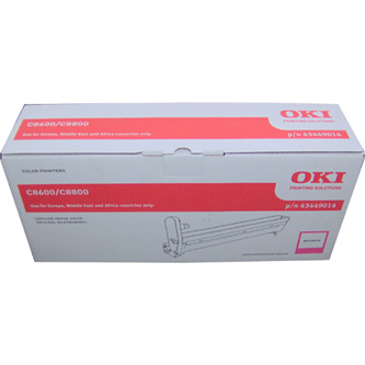 Oki Valec OKI Laser C8600, červený, 43449014, 20000s, s, O