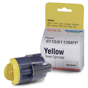 Xerox (Tektronix) Toner Xerox Phaser 6110, MFP6110, žltý, 106R01204, 1000s, O - originál
