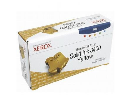 Tuhý atrament (vosk) Xerox 108R00607 - originálny (Žltý) (3 kocky)