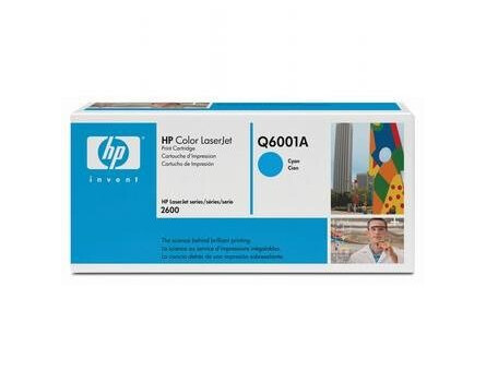 Toner HP Q6001A - originálny (Azúrový)