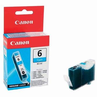 E-shop Cartridge Canon BCI-6C, 4706A002 (Azúrová) - originálný