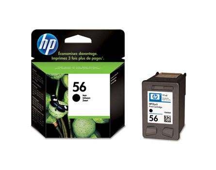 Cartridge HP 56, C6656AE - originálne (Čierna)