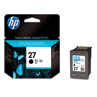 Cartridge HP 27 C8727AE, originálny (Čierna)