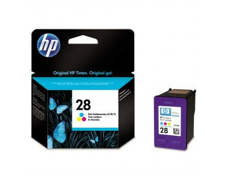 Cartridge HP 28, HP C8728AE - originálny (Farebná)