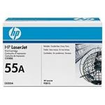 HP Tonerová cartridge HP Color LaserJet P3015, black, CE255A, 6000s, O - originál