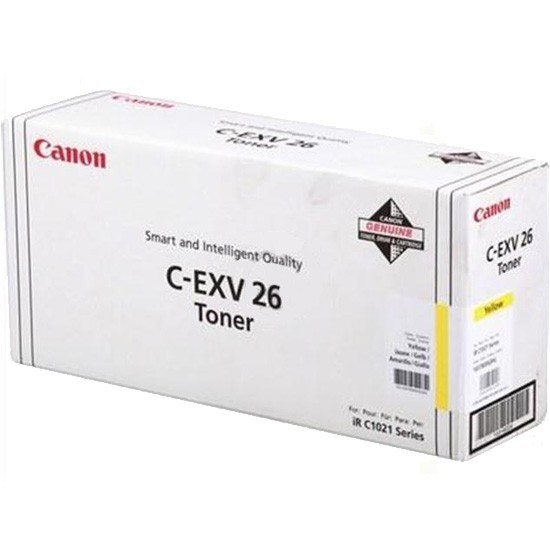 Toner Canon C-EXV26 (Žltý), 1657B006 - originálný