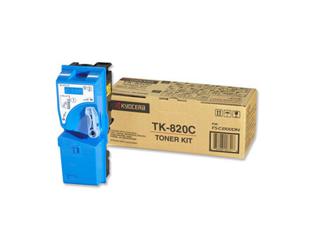 Toner Kyocera TK-820C - originálny (Azúrový)