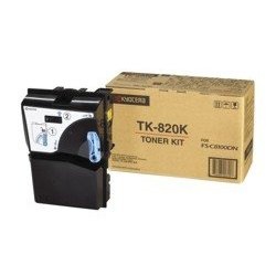 Kyocera Toner Kyocera Mita FS-C 8100DN, black, TK820K, O - originál