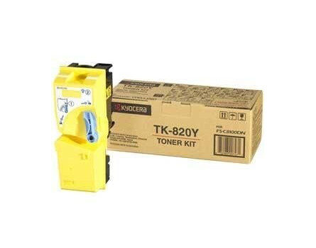 Toner Kyocera TK-820Y - originálny (Žltý)