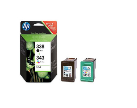 Cartridge Multi Pack HP 338 a 343, SD449E - originálne (Čierna a farebná)