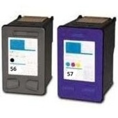 HP 56, HP 57, C6656 a C6657 kompatibilná kazeta (Čierna a farebná)