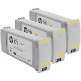 HP Atramentová cartridge HP 3-Pack, Designjet Z6200, CR253A, No. 771, 3x775ml, O - originál