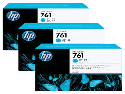 HP Atramentová cartridge HP 3-Pack, DesignJet T7100, CR275A, No. 761, 3x775ml, O - originál