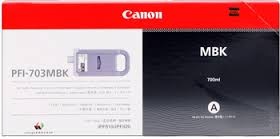 Zásobník Canon PFI-703MBK, 2962B003, 3ks (Čierny) - originálný