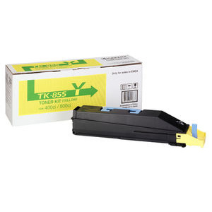 Kyocera Toner Kyocera Mita TASKalfa 400/500 / ci, yellow, TK-855Y, 18000s, 1T02H7AEU0, O - originál