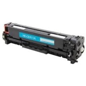 Toner HP 305A, HP CE411A, kompatibilná kazeta (Azúrová)