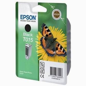 E-shop Epson Atramentová cartridge Epson Stylus Photo 2000P, C13T015401, čierna, 1 * 15ml, 350S, - originál