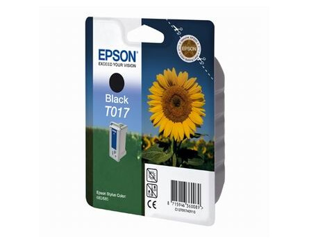 Atramentová cartridge Epson Stylus Color 680, 685, C13T017401, čierna, 1 * 17ml, 600