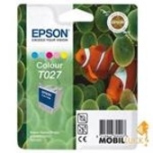 Epson T027, C13T02740110 (farebný) - originálny