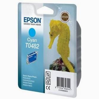 Epson Atramentová cartridge Epson RX500, RX600, R200, R300, C13T048240, modrá, 1 * 13ml, - originál