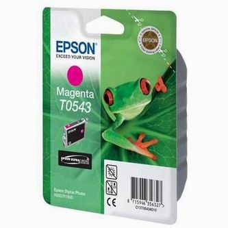 Epson Atramentová cartridge Epson Stylus Photo R800, R1800, C13T054340, červená, 1 * 13ml - originál