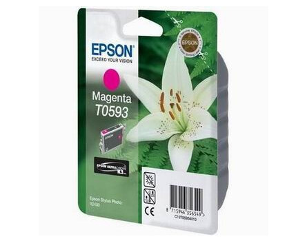 Atramentová cartridge Epson Stylus Photo R2400, C13T059340, červená, 1 * 13ml, O