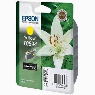 E-shop Epson Atramentová cartridge Epson Stylus Photo R2400, C13T059440, žltá, 1 * 13ml, O