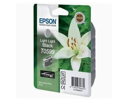 Atramentová cartridge Epson Stylus Photo R2400, C13T059940, svetle svetlo čierna,