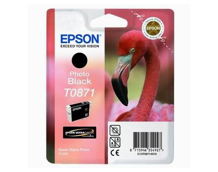 Epson T0871,  C13T0871 (čierna) - originálny