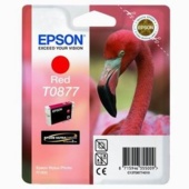 Atramentová cartridge Epson Stylus Photo R1900, C13T08734010, červená, 1 * 11,4ml, O