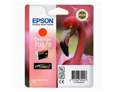 Atramentová cartridge Epson Stylus Photo R1900, C13T08794010, oranžová, 1 * 11,4ml,