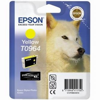 E-shop Epson Atramentová cartridge Epson Stylus Photo R2880, C13T09644010, žltá, 1 * 13ml, O