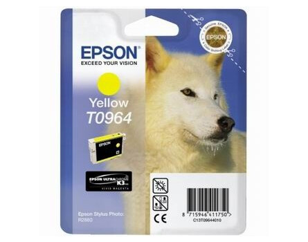 Atramentová cartridge Epson Stylus Photo R2880, C13T09644010, žltá, 1 * 13ml, O