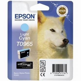 E-shop Epson Atramentová cartridge Epson Stylus Photo R2880, C13T09654010, svetlo modrá, 1 * 13m