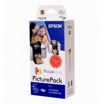 E-shop Epson Atramentová cartridge Epson Picture Mate 500, C13T557040BH, čierna / modrá / červená / ž