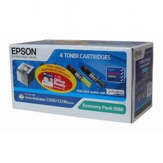 E-shop Epson Tonerová cartridge Epson AcuLaser C1100, čierna / modrá / červená / žltá, C13S050268,