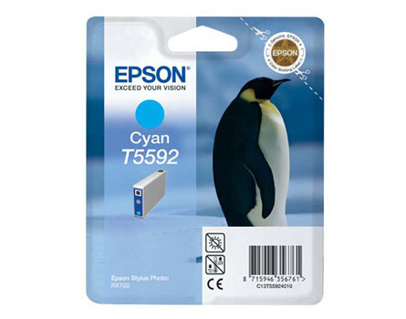 Zásobník Epson T5592, C13T55924010 (Azúrová)