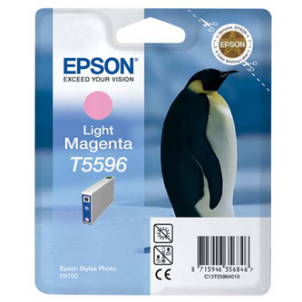 E-shop Epson Atramentová cartridge Epson Stylus Photo RX700, C13T55964010, svetlo červená, 13m