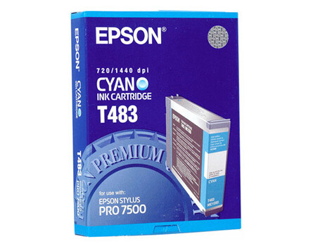 Zásobník Epson T483, C13T483011 (Azúrový)