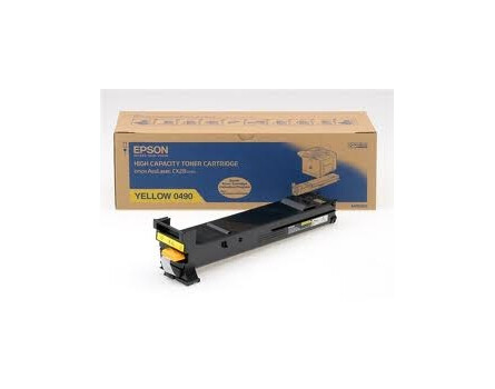 Toner Epson S050490, C13S050490 - originálny (Žltý)