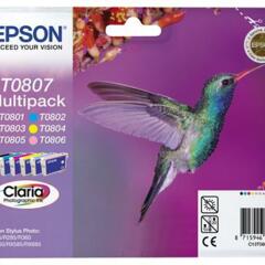 Epson T0807, C13T08074011, multipack