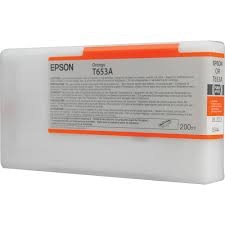 Epson Atramentová cartridge Epson Stylus Pro 4900, C13T653A00, orange, 200ml, O - originál